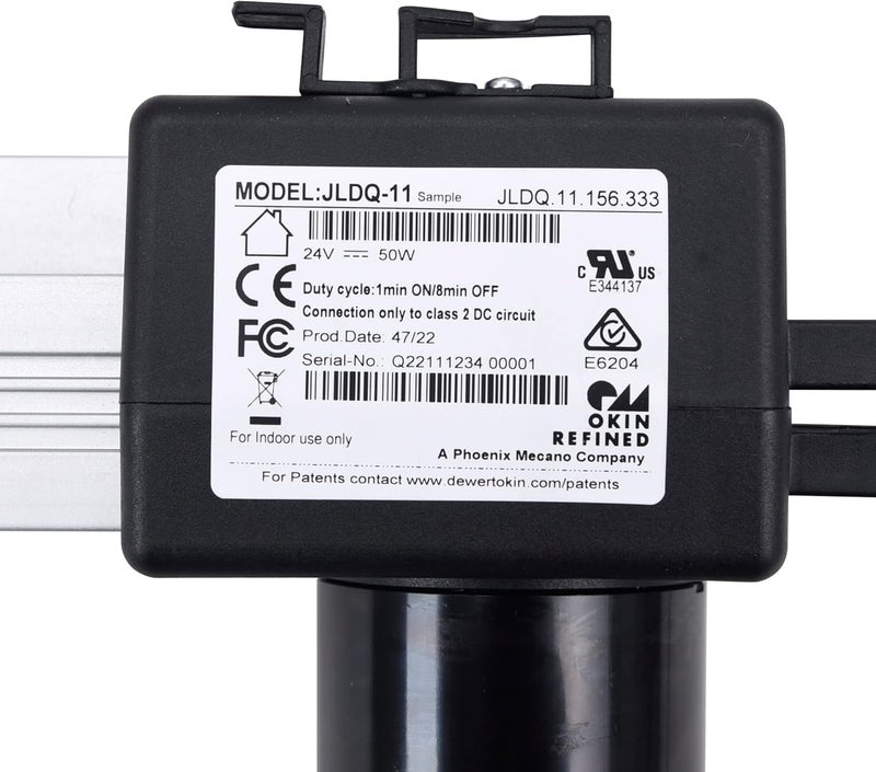 Okin Model JLDQ-11 & JLDQ.11.156.333 Power Recliner Motor, Electric Lift Chair Actuator Replacement Part for JLDQ.11.156.333A/D/K/P/Z - Image 2